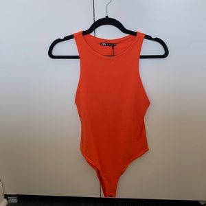 NWT Zara Halter Bodysuit